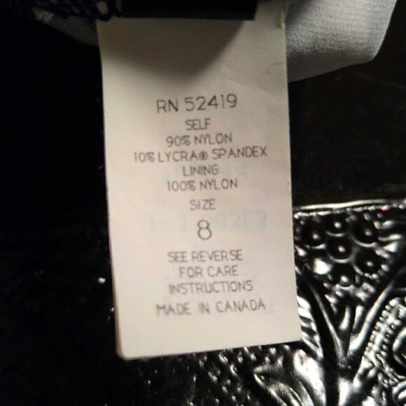 La Blanca By Rod Beattie Womens One Piece Swimsuit Blue White Stripe Stretch 8 - Picture 5 of 6